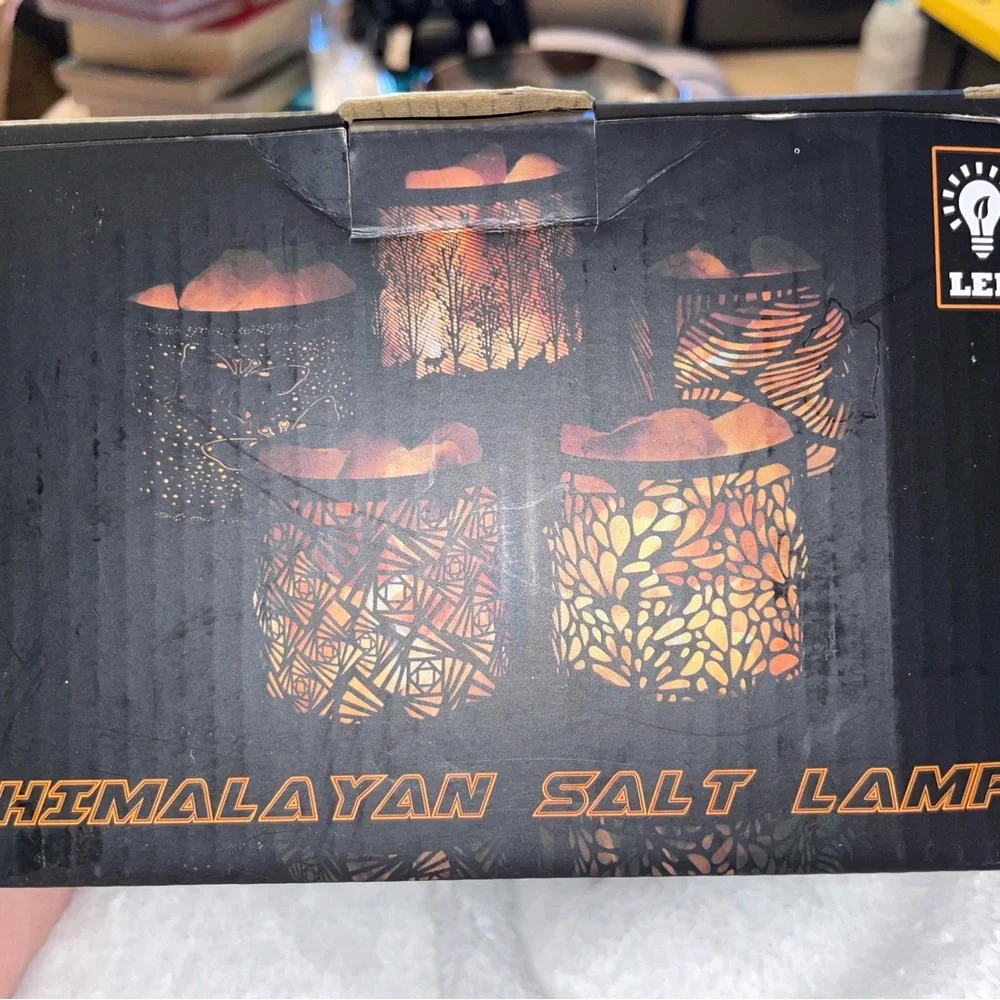 Himalayan Salt Lamp Set Boxed